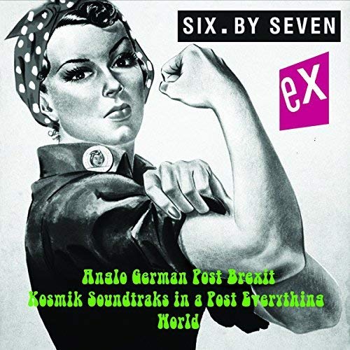 Vintage-style album cover featuring a woman with a raised arm and “ex” text.