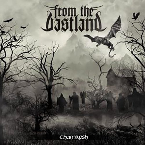 CD cover: dark landscape with dragon, figures, and bare trees.