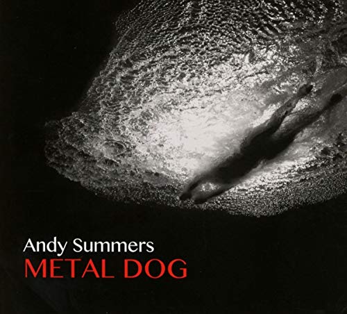 CD cover for Andy Summers’ “Metal Dog” featuring a textured, dark image.