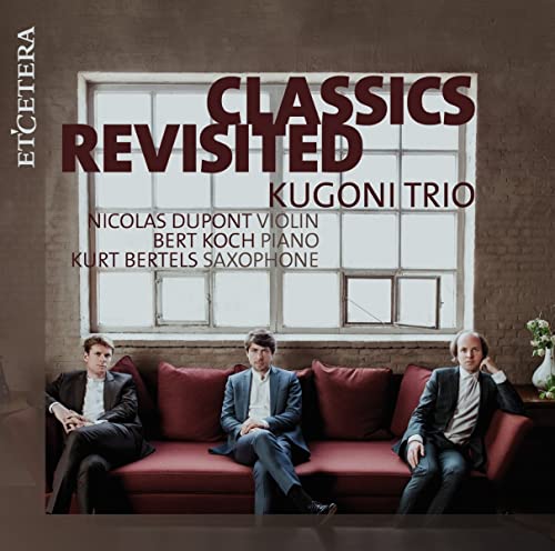 CD cover featuring the Kugoni Trio and a window in the background.