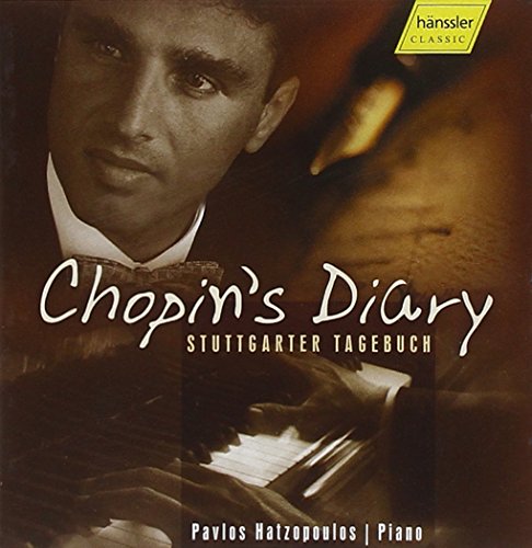 CD cover featuring pianist Pavlos Hatzopoulos and a piano keyboard.