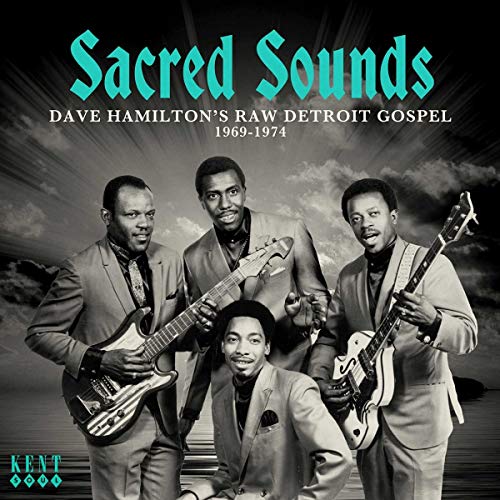 CD cover featuring four Black musicians with guitars, vintage style.