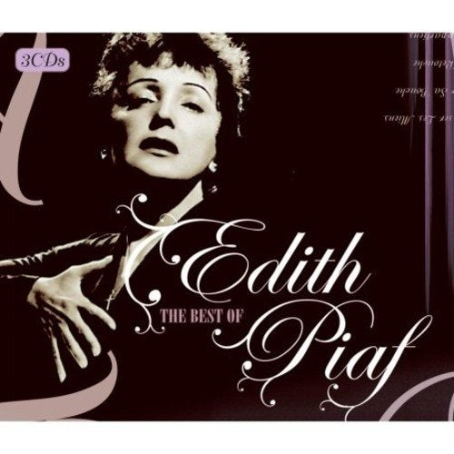 "CD cover featuring Edith Piaf with 'Edith Piaf: The Best Of' text."
