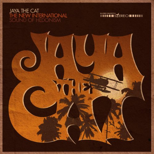 CD cover for “Jaya The Cat” with orange and brown tropical imagery.