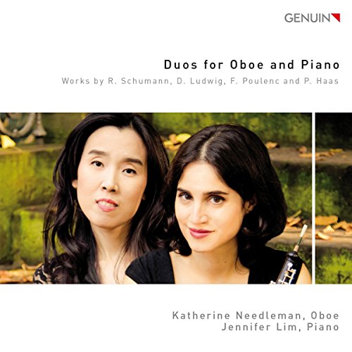 CD cover featuring two women, Katherine Needleman and Jennifer Lim.