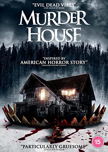 DVD cover for "Murder House" featuring a spooky house and clawed hands.
