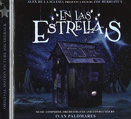 "CD cover art featuring a small house under a starry night sky."