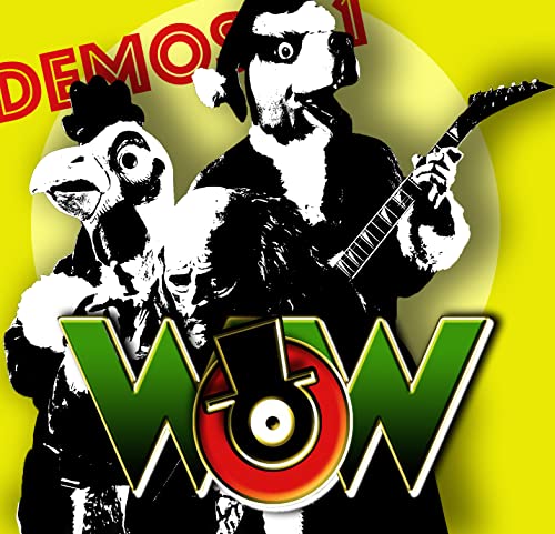 CD cover featuring cartoon chickens playing musical instruments.