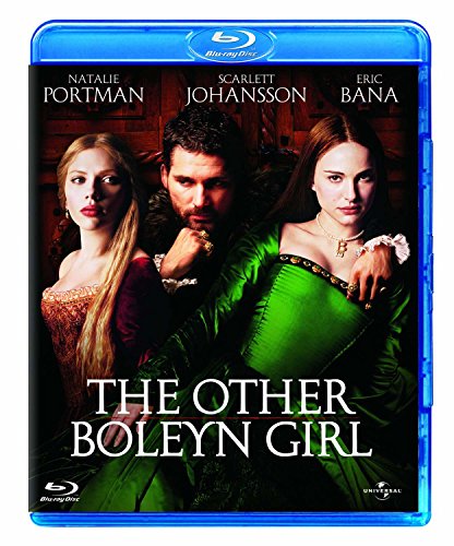 Blu-ray cover for “The Other Boleyn Girl” featuring three actors in period dress.