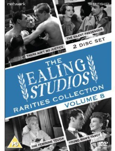 DVD cover for The Ealing Studios Rarities Collection Volume 8 featuring four film stills.