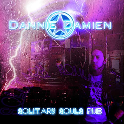 CD cover for "Solitary Souls Pub" with lightning and city imagery.