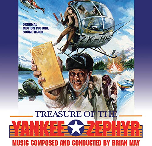 CD cover for "Treasure of the Yankee Zephyr" soundtrack by Brian May.
