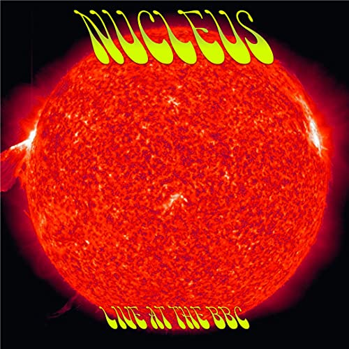 CD cover for Nucleus - Live At The BBC, featuring a red sun.