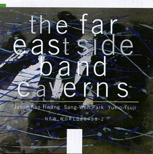 CD cover for "Caverns" by The Far East Side Band, abstract design.