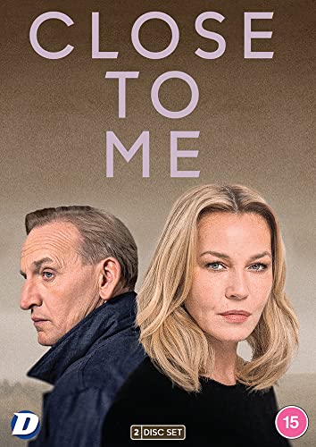 DVD cover for "Close To Me" featuring two actors in profile.