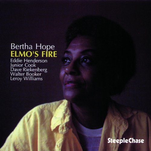 CD cover featuring portrait of Bertha Hope, with album title "Elmo's Fire".