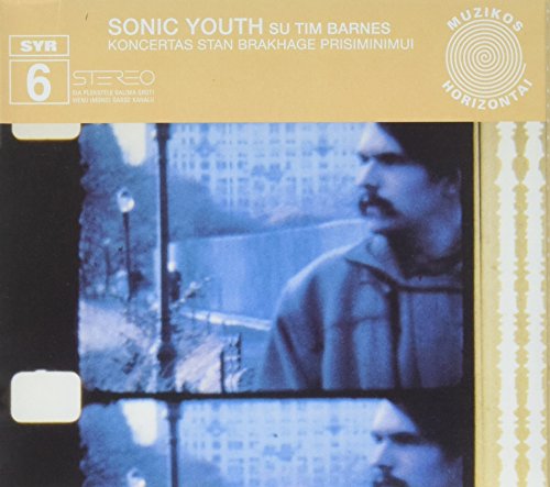 CD cover: Sonic Youth album with a film strip image of a man.