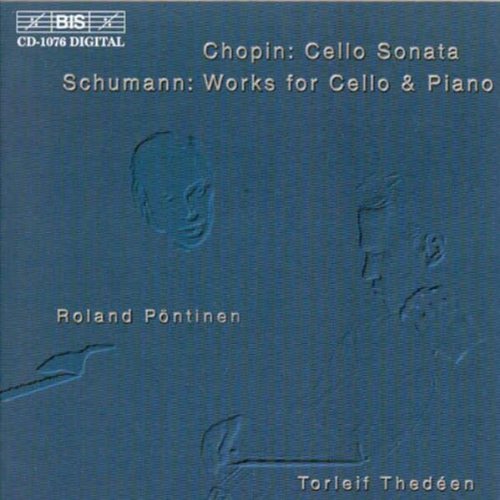 A blue CD cover with embossed portraits and white text describing the music content.