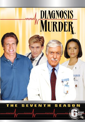 Diagnosis Murder" Season Seven DVD cover featuring the show's main cast.