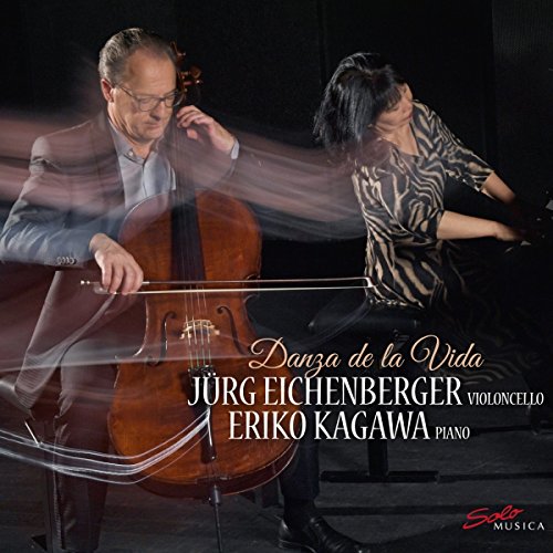 "CD cover featuring a man playing cello and a woman playing piano."