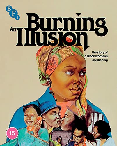 Burning An Illusion" Blu-ray cover featuring a Black woman in a headwrap.