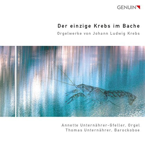 CD cover: a crayfish in water with abstract blue and white tones.