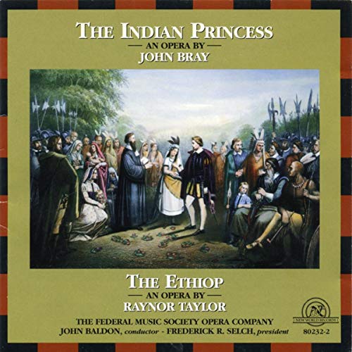 "CD cover with historical scene painting, green background, and red and black border."