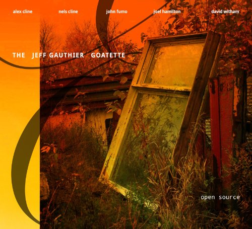 "Album cover featuring a tilted, grimy window in a neglected outdoor setting."