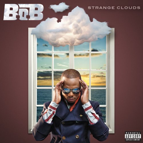 B.o.B album cover: artist framed by a window with clouds.