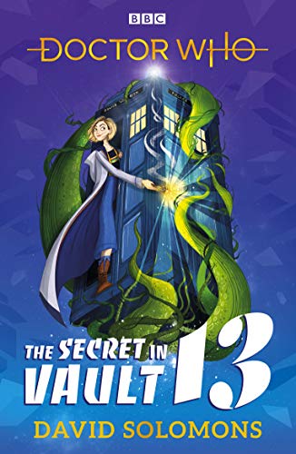 "Book cover featuring a girl opening a giant '13' with a glowing light inside."