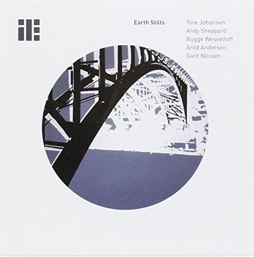 CD cover: abstract bridge image with text listing musicians’ names.