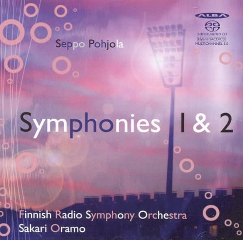 CD cover for Seppo Pohjola Symphonies 1 & 2 by Finnish Radio Symphony Orchestra.