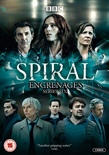 "Spiral Series 6 DVD cover featuring a group of eight people."