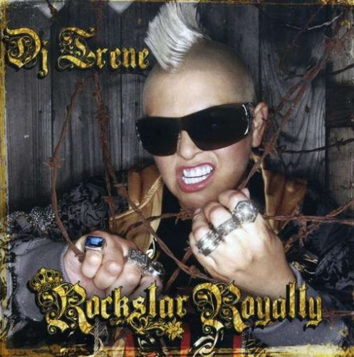CD cover featuring DJ Irene with a mohawk and sunglasses.