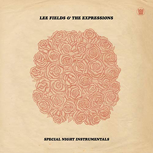 Vinyl album cover with a detailed illustration of red roses.