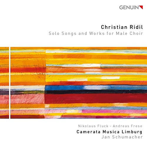 CD cover with abstract colorful stripes and text: Camerata Musica Limburg.