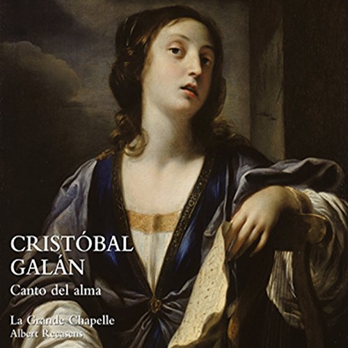 "CD cover featuring a classical painting of a woman in blue and white attire."