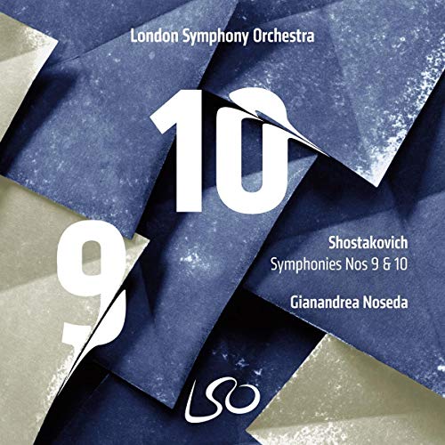 CD cover for Shostakovich symphonies by London Symphony Orchestra.