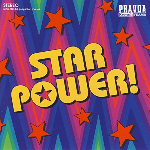 CD cover: "Star Power!" with colorful stars and bold yellow text.