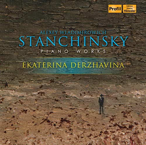 CD cover for "Stanchinsky: Piano Works" by Ekaterina Derzhavina.