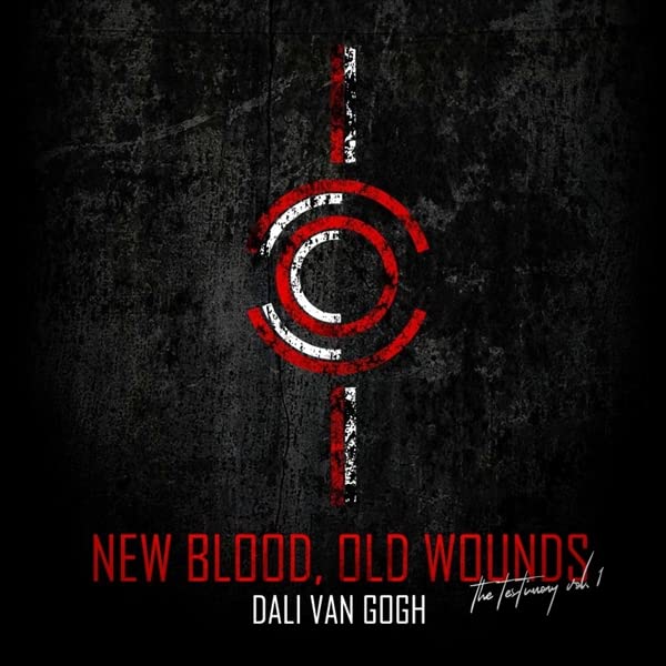 CD cover: black background with red target symbol and text.