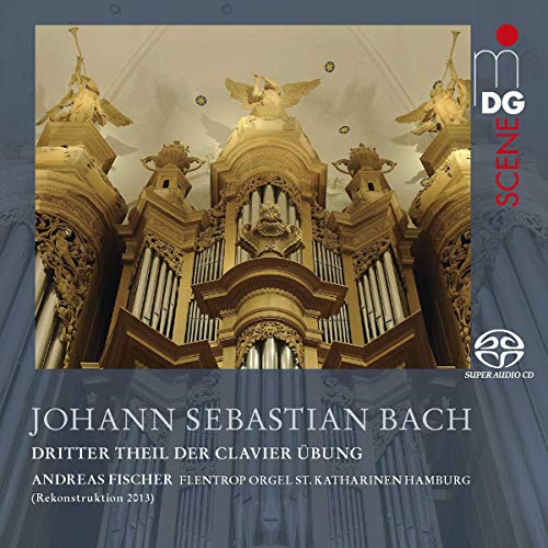 CD cover featuring an ornate pipe organ with statues of angels on top.