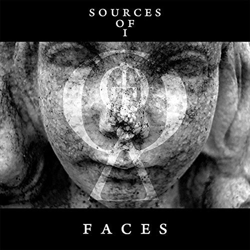 CD cover: grayscale stone face with circular graphic overlay.