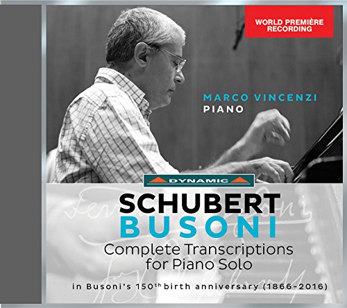 CD cover featuring pianist Marco Vincenzi and composers Schubert and Busoni.