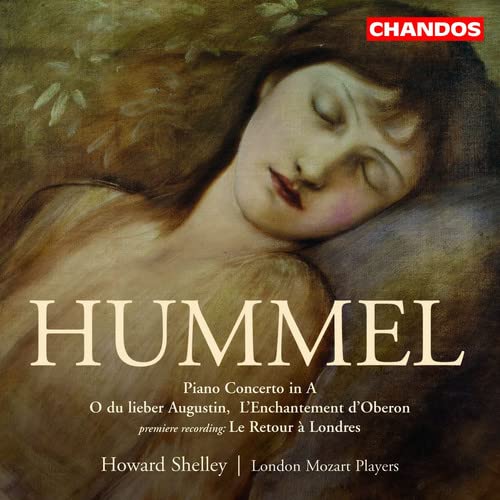 CD cover: painting of a reclining woman, text “Hummel” and composer details.
