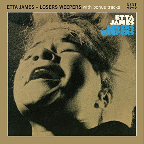 Etta James “Losers Weepers” CD cover with a close-up portrait.