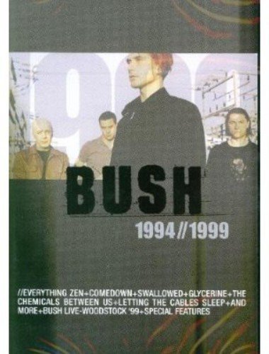 DVD cover for Bush’s “1994 - 1999” featuring band members’ portraits.