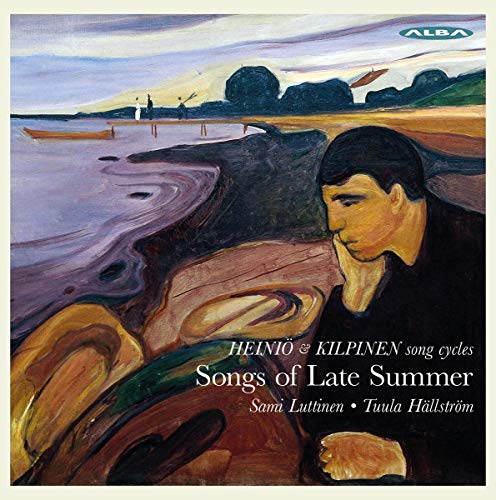 CD cover: painting of a man by the sea, reflective mood.