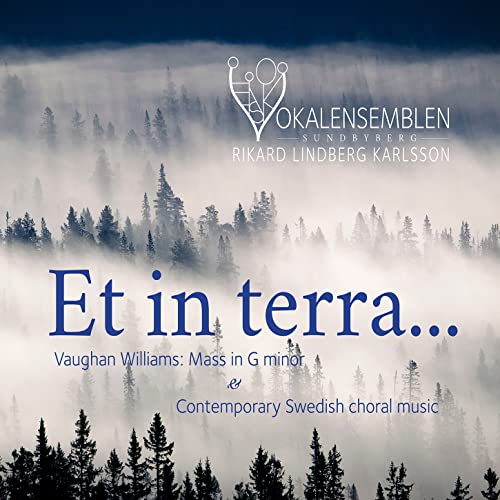CD cover for "Et in terra" by Vokalensemblen Sundbyberg, forest scene.