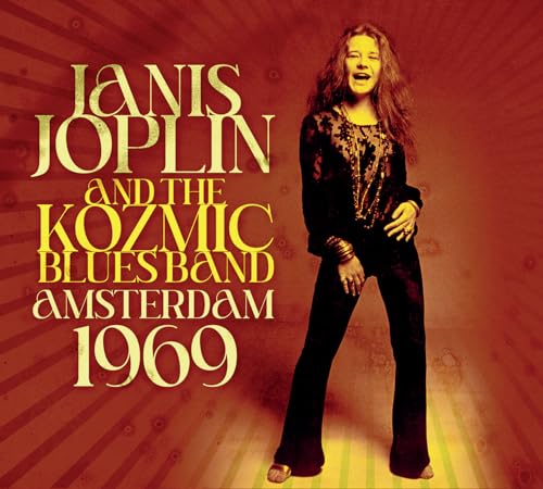 Janis Joplin album cover, featuring a full-body portrait of the singer.